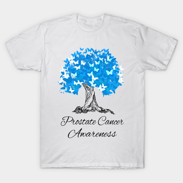 Prostate Cancer Awareness T-Shirt Warrior Tree Hope Gifts - Prostate